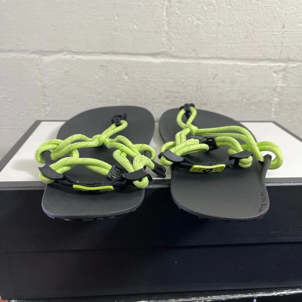 Xero‎ Shoes Genesis Barefoot Sandals Neon Green Lightweight Slip On Men's 14 US